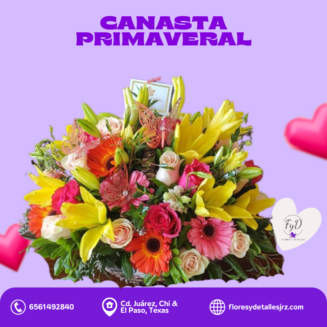 Canasta Primaveral