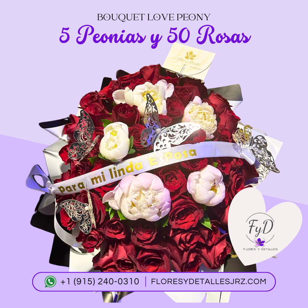 Bouquet Love Peony