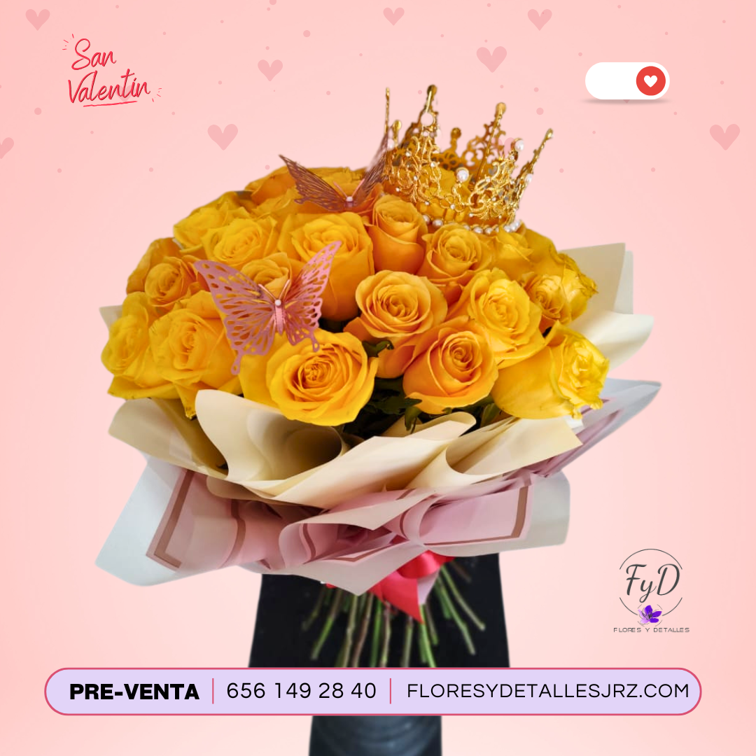 BOUQUET ABRIL (50 rosas)