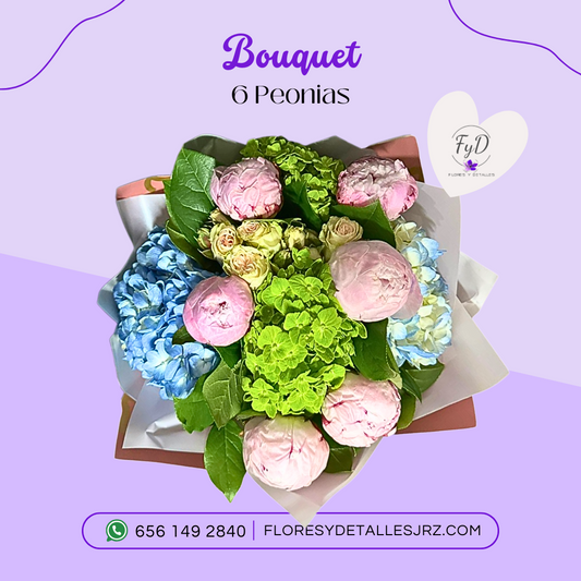 Bouquet Peonias 6