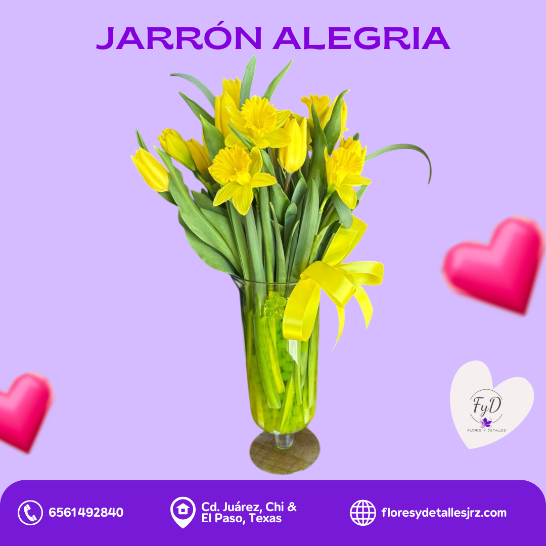 Jarrón Alegría