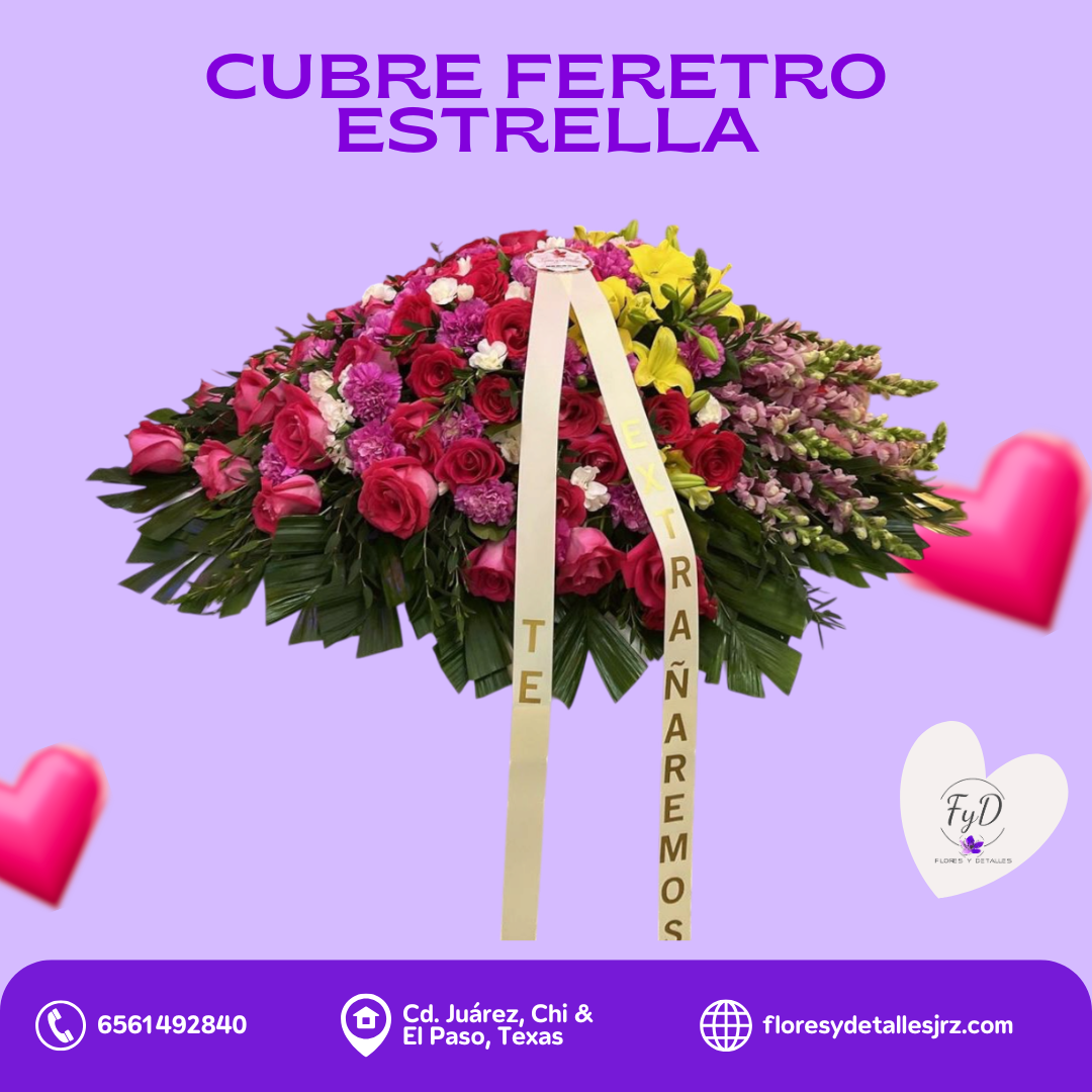 Cubre féretro Estrella