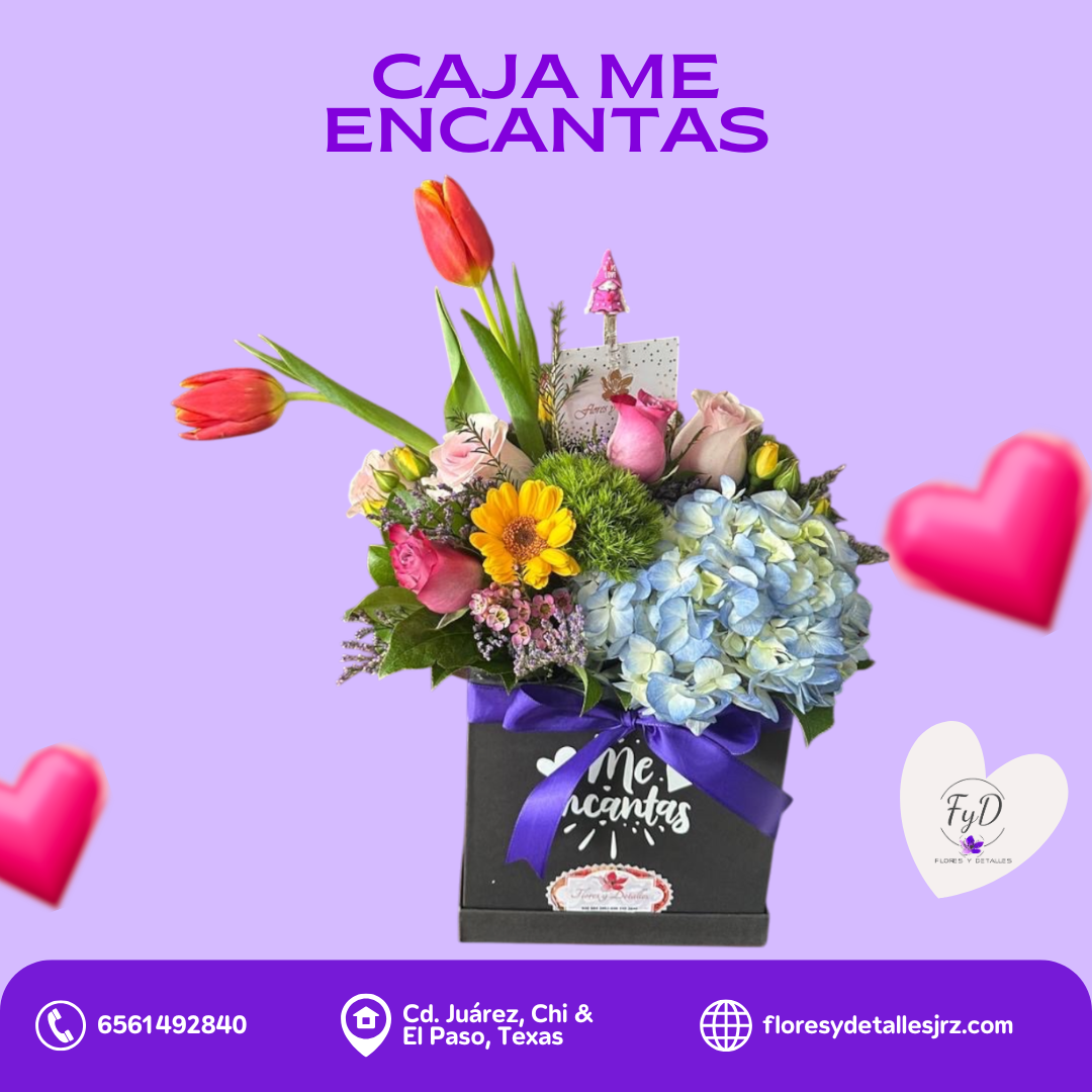 Caja me encantas
