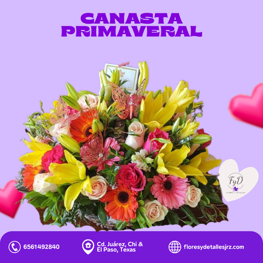 Canasta Primaveral
