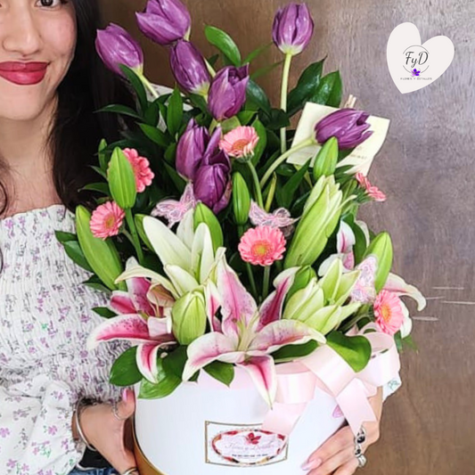Caja Tulips Nice