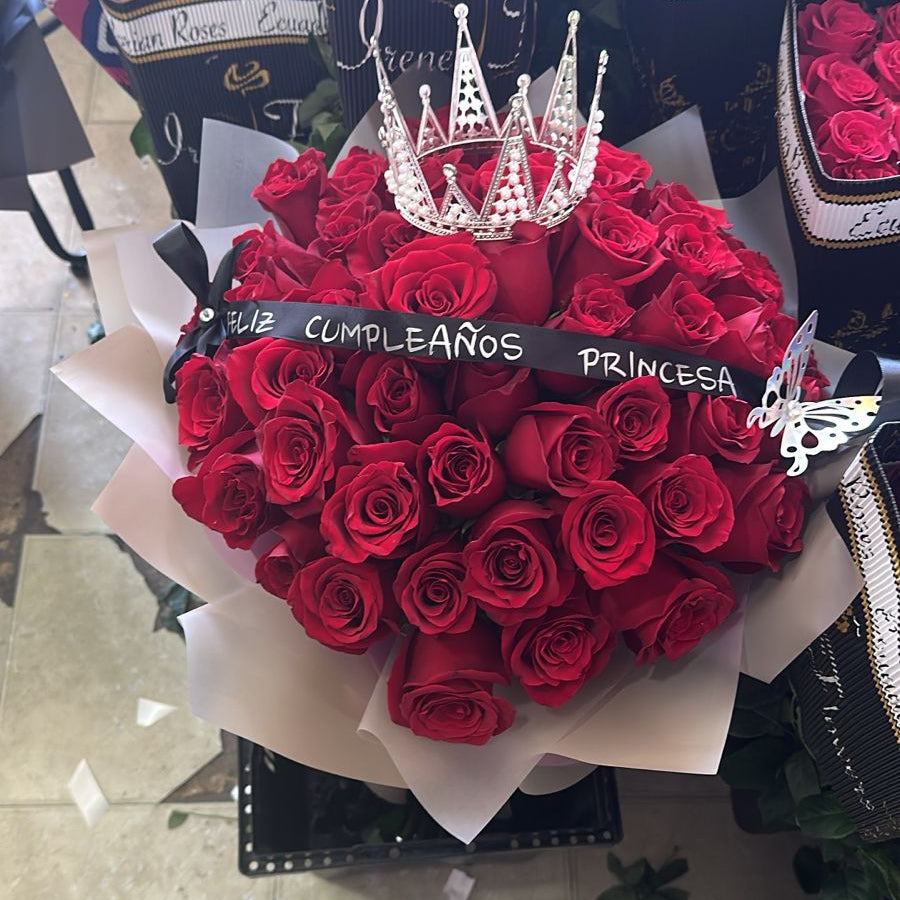 BOUQUET ABRIL (50 rosas)